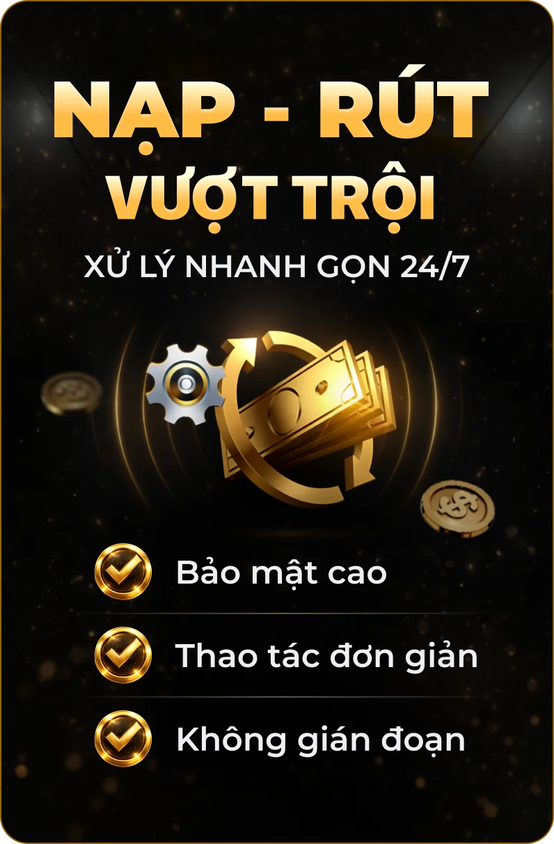 Hitclub tốc độ nạp rút nhanh chóng
