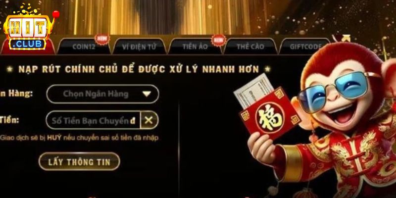 Những lưu ý khi nạp tiền tại Hitclub